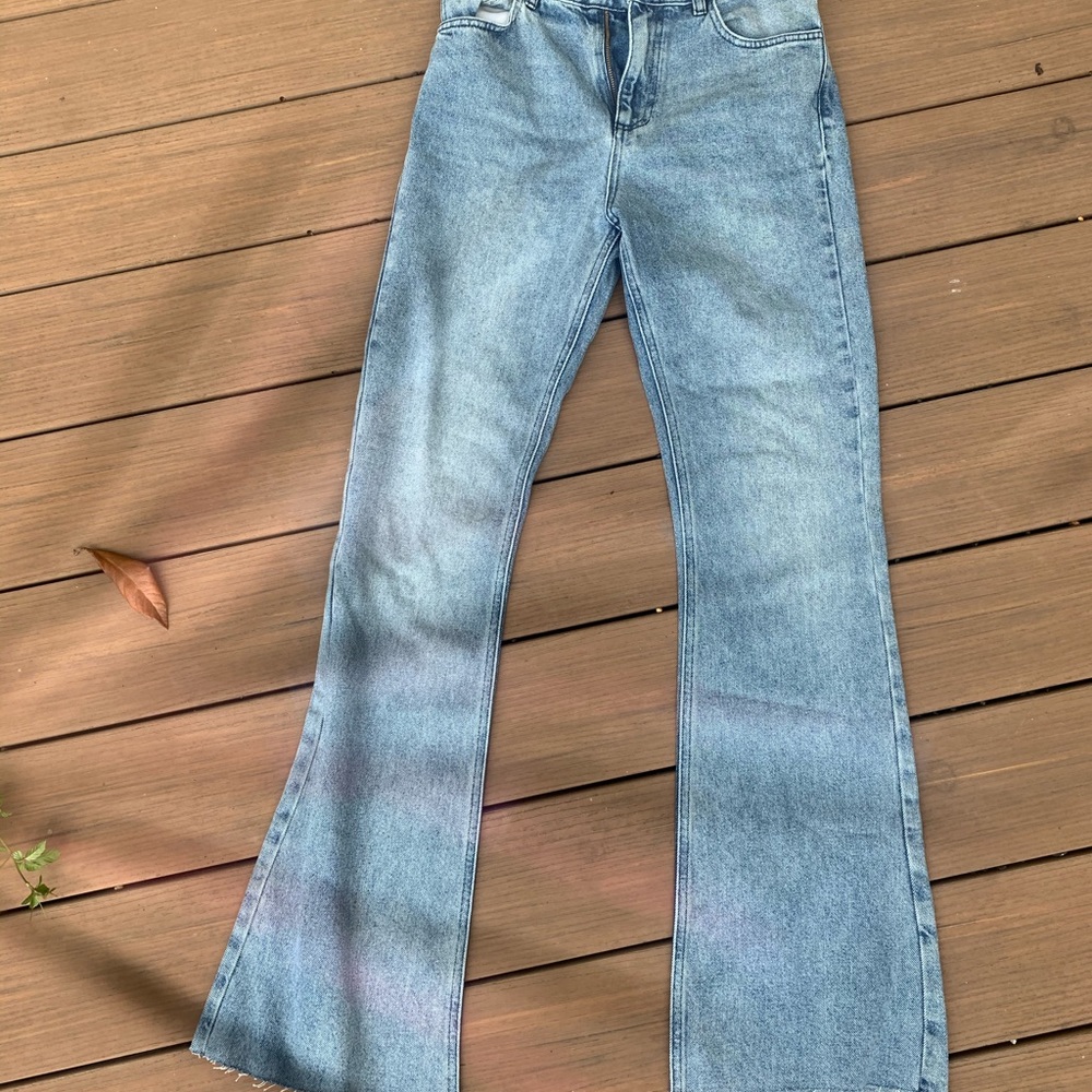 Reclaimed Vintage high rise flare jeans